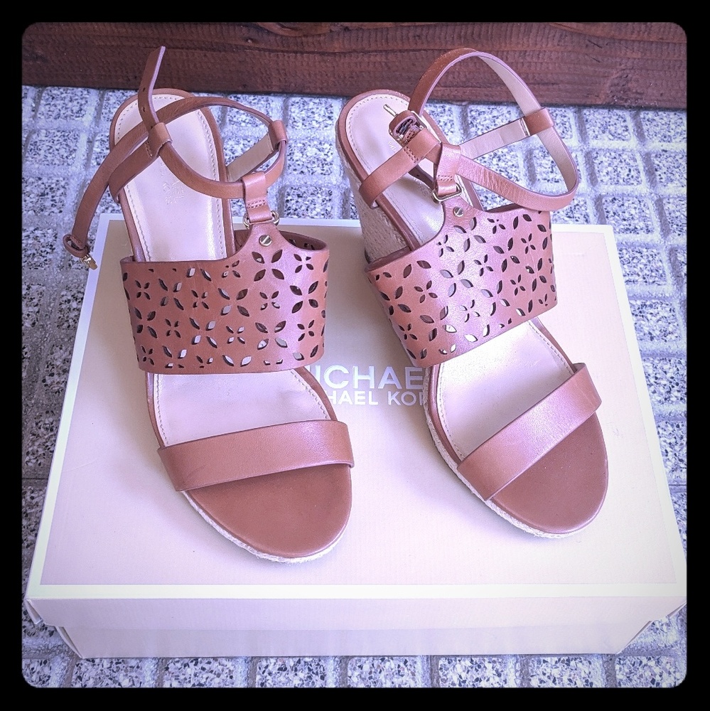 Michael Kors Darci Wedge Sandals